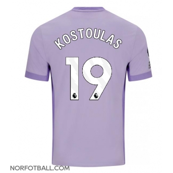 Billige Fotballdrakt Brighton Charalampos Kostoulas #19 Replika Bortedrakt 2025-26 Kortermet